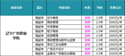 辽宁广告职业学院